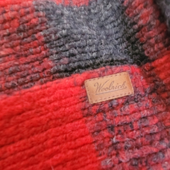 Woolrich Wool Plaid Zipper Jacket with Hood. - Picture 11 of 11